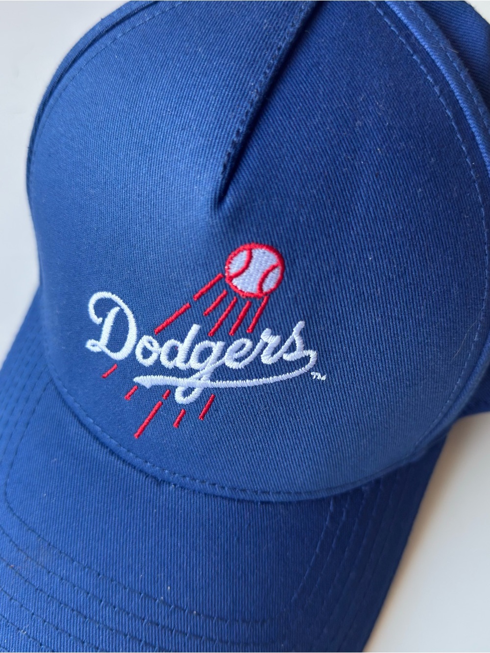 LA Dodgers x Jim Beam Adjustable Baseball Cap Blue Promotional Hat Exclusive - Picture 3 of 4